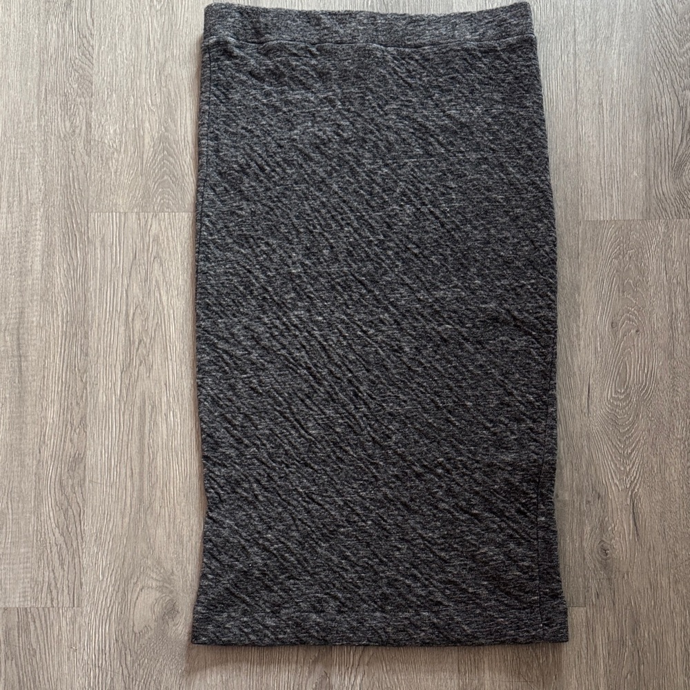 Madewell Charcoal Pencil Skirt - Picture 4 of 5